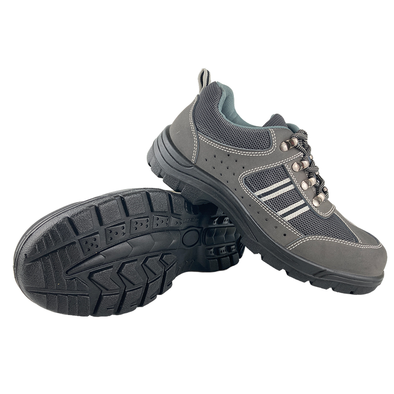 Zapatos de seguridad de cuero con suela de PU (3)